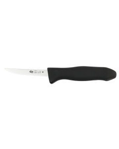 Straight Boning Knife, Polyamide Handle, Black