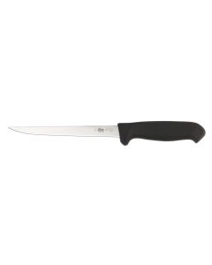 Narrow Fillet Knife, Polyamide Handle, Black