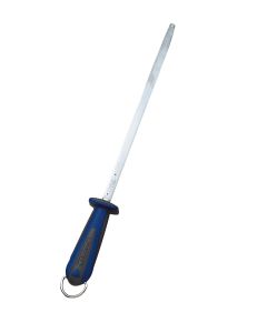 Round Steel 30 cm (12") 2 coloured handle Blue Individual