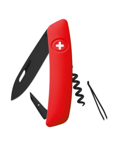 SWIZA D01 ALL BLACK, RED